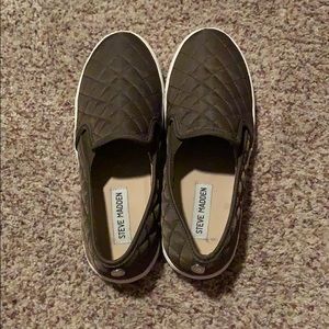 Olive green Steve Madden shoes